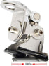 HYS SO239 PL-259 16.4ft RG-58 Stainless Steel Adjustable Car Antenna Mount Bracket with to Connector & Coax Cable