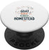 Cute Goats Farm Life Fun Homestead Pun Humor PopSockets Standard PopGrip