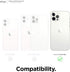 elago Magnetic Case for iPhone 12 Pro Max (6.7 inch) - White, Soft Grip Silicone, Built-in Magnets, Compatible with