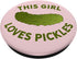 This Girl Loves Pickles Gift For Pickle Lover - Pink PopSockets Standard PopGrip