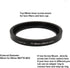 Lens Adapter, Matte Box Adapter Rings, Step Up Ring for 95mm OD Matte Box