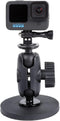 PellKing Magnetic Car Camera Mount for Insta360 Go 3, GoPro 10/9/8/7/6/5, 360 Degree Rotation with Phone Holder