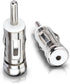 (2-Pack) Bingfu Car Antenna Adapter Universal Car Stereo FM AM Radio Antenna Adapter Connector ISO to DIN Plug