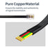 Phone Cable 10 Feet, RJ11 6P4C Connectors for Landline Phone, Fax Machine, Black, AV04605