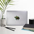 Weatherproof Sea Turtle Sticker Vinyl Decal, Small 4" Waterproof for Water Bottle, Mug, Laptop, Funny Gift ID44990