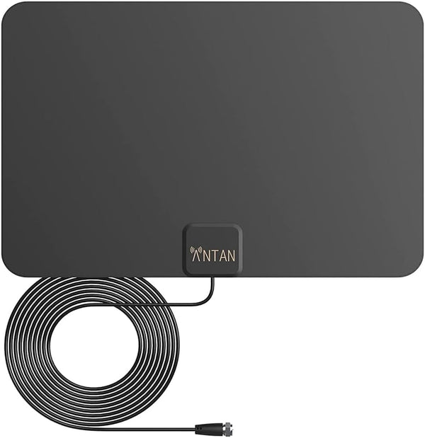ANTAN Indoor Window HDTV Antenna 35 45 Miles Range Support 8K 4K 1080P