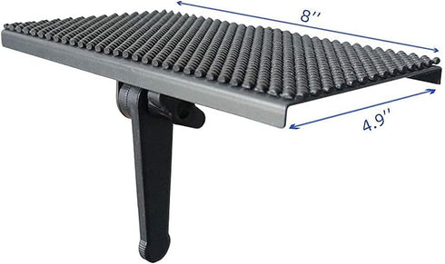 TV Top Shelf Wide Platform Adjustable Mount - Solid Screen Shelf for Streaming Devices, Speakers, Home Decor