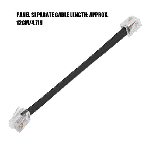 Two Way Radio 6 Pin Short Panels Separate Cable, Extension Line for FT-7800 FT-8800 Walkie Talkie