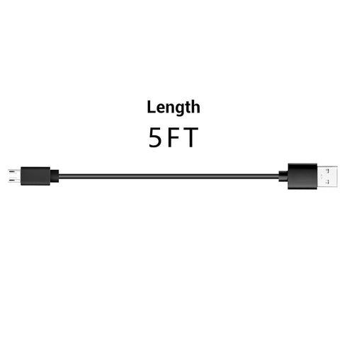 5FT Micro USB Charger Charging Power Cable Compatible for Cowin e7 SE7 E9 E8 SE8 E7 Pro, Jabra Elite 45e 65t Evolve 75