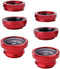 Toddmomy 2 Sets Clip-on Phone Camera Lens Kit, Wide Angle Macro Fisheye Mobile