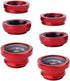 Toddmomy 2 Sets Clip-on Phone Camera Lens Kit, Wide Angle Macro Fisheye Mobile