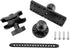 CALIDAKA Fish Finder Mount Base, 360 Degree Rotation Fish Finder Holder for Marine Electronics