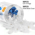 50PCS RJ45 Connectors, Ethernet Cat6 Connector, RJ45 Pass Through Connector, Cat 6 Pass Through RJ45 Connectors for Solid or Stranded UTP Ethernet Cable