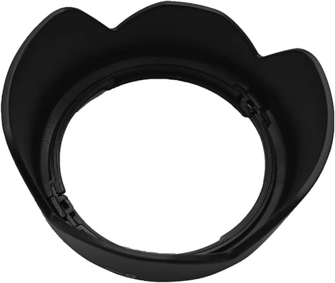 EOS M50 Lens Hood for Canon EF-M 15-45mm f/3.5-6.3 is STM on M200 M50 M6 Mark ii,EOS R10 RF-S 18-45mm F4.5-6.3 is STM, EW-53 Digital Tulip Flower 49mm Lens Hood