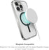 Gear4 ZAGG Crystal Palace Snap Case for iPhone 14 Pro Max - Clear Case, D30 Drop Protection (13ft/4m), Anti-Yellowing,