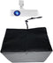 Projector Dust Cover Case Protector - UV-Resistant Oxford Cloth Material, Waterproof, Adjustable Retractor