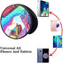 Multi-Function Cell Phone Stand, Colorful Marble Expanding Grip for Smartphones and Tablets (4 Pack)
