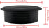Lovelysp 2-3/8 inch Table Wire Cable Ring Hole Cover, 4PCS Black Plastic Organizer for Office PC Desk