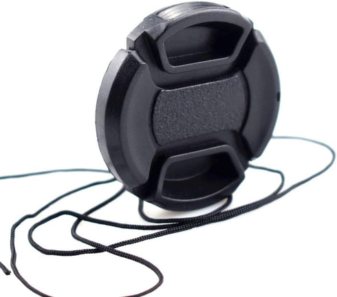 46mm Center Snap on Lens Cap for Nikon Canon Sony Lenses with 46mm