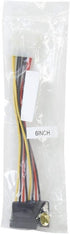 Nippon Labs POW-S6800-6IN 5.25 Male to SATA x 2 Internal DC Adaptor Cable