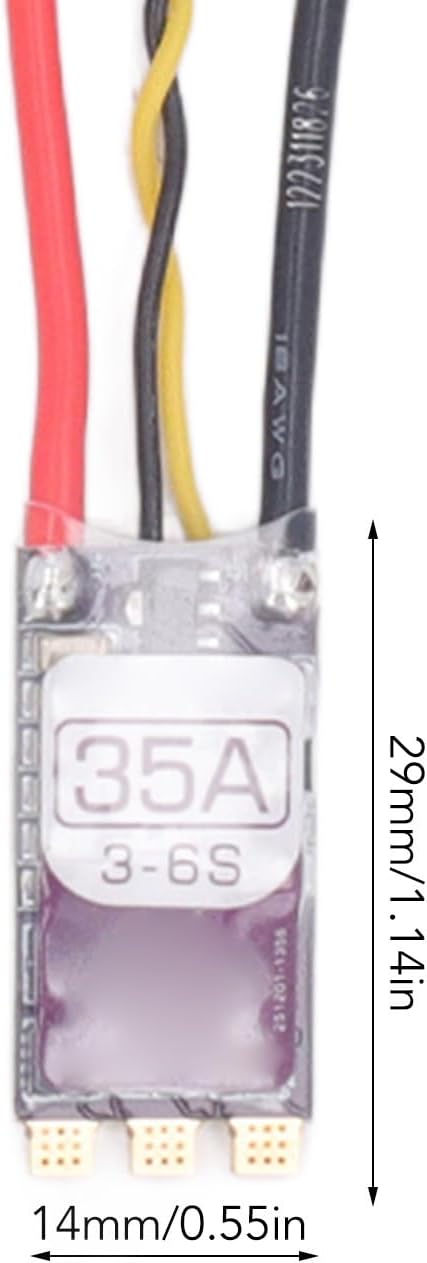 35A 32 Drone Motor Electronic Speed Controller, ESC for Blheli Firmware with Signal Wire of Silicone