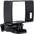 Acouto Black Portable Electronic Device Mount for Xiaomi YI 4K / 2 Sports Action Camera