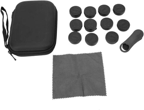 11 in 1 Cell Phone Lens Kit, Phone Camera Lens with Wide Angle, Fisheye, Macro, Telephoto & More