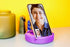 GoDonut Original Phone Stand, Cell Phone Holder + Tablet Desk Organizer for iPad, iPhone, Kindle (Yellow)