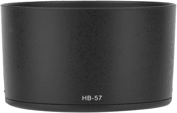 HB-57 Lens Hood for Nikon AF S 55-300mm F4.5-5.6G ED VR, ABS Black Lens Shade Accessory