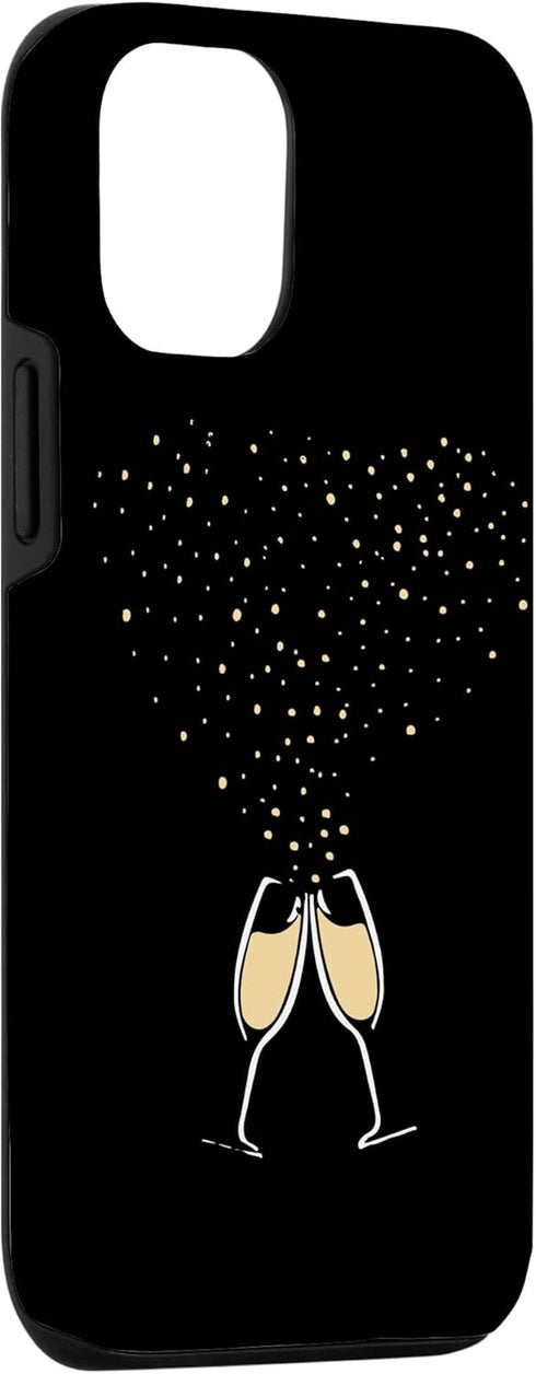 Life, lemon salt and gift with idea 12/12 Sparkling Prosecco - Sparkling Wine & Motif to Toast Case for iPhone Pro