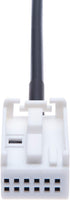 Keple AUX Input Audio Cable Car Adapter, Compatible with BMW 12 Pin Changer, 4.9ft