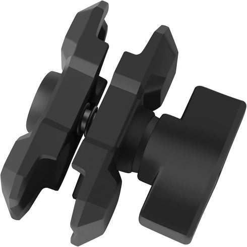 Short Double Socket Arm for RAM Mounts, Compatible with B Size 1'' Ball Phone Holder, Aluminum Alloy Material