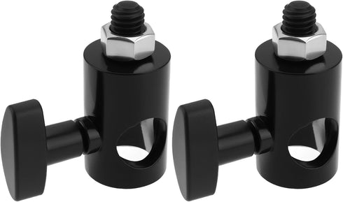 ECSiNG 2X 3/8 Inch DSLR Quick Conversion Adapter for Photographic Light Stands Pan