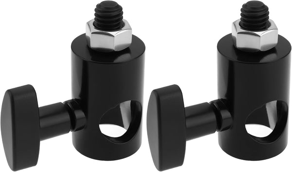 ECSiNG 2X 3/8 Inch DSLR Quick Conversion Adapter for Photographic Light Stands Pan