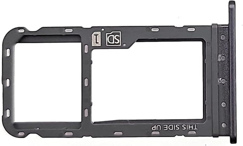 G Power 2021 Single Sim Card Tray MicroSD Holder Replacement for Motorola Moto G Power 2021 (XT2117) - Flash Gray