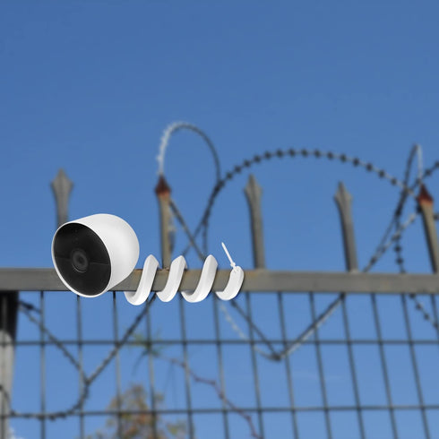 Flexible Twist Mount for Google Nest Cam (Battery) - No Tools or Wall Damage Required