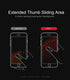 Attom Tech Slimmest World's Phone Ring Holder, Tomorotec Ultra Thin Cell Phone Ring Stand for Magnetic Car Mount Hook
