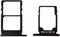 Unknown SIM Slot Micro SD Card Tray Holder Replacement for Nokia 5.1 (Black)