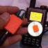 Minhe K5/K6 CW Key with CEC Firmware Support for QuanSheng For Walkie Talkies Enhanced Performance (Orange)
