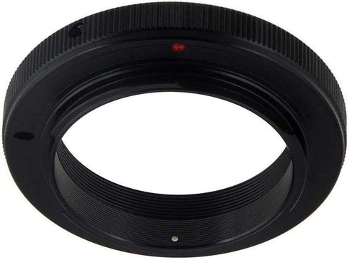 Fotodiox Lens Mount Adapter, Compatible with T-Mount (T/T-2) Thread Lenses to Nikon F-Mount Cameras