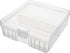 Fielect 100 x AA Battery Storage Case Holder, Transparent Organizer Box