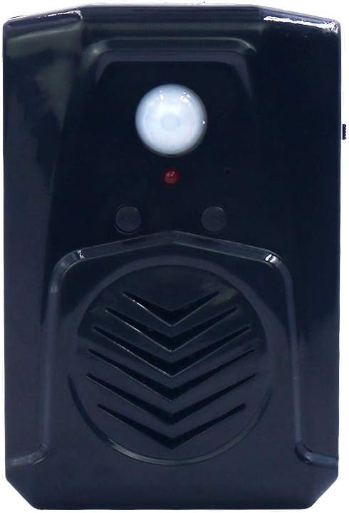 Replaceable Voice Motion Sensor PIR Infrared Sound Player, Haunted House Scream Box Speaker with USB Download Function