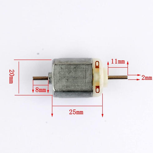 Generic 20pcs 3V 22000rpm 130 standard DC toy motor MOTOR With a varistor for toy Boat