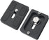JianLing 2PCS PU50 50mm 1/4 Camera Quick Release Plate Aluminum Tripod Ball Head Base Quick Release Plate for DSLR