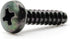 Replacement Screws 1 Set of Metric Screws (Model RS-198178) Pan Head - Philips Drive - Black Plated (Pack of 2)