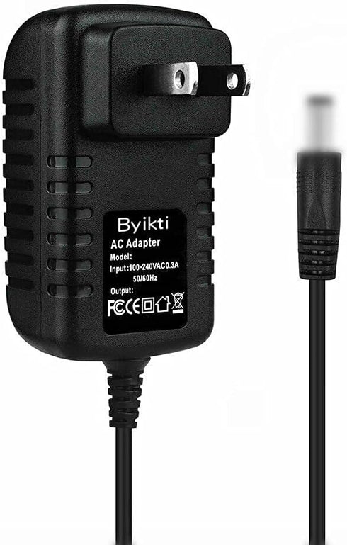 Byikti AC Adapter Replacement for Fulcrum 20072-401 20072401 12 LED Magnifier Adjustable Floor