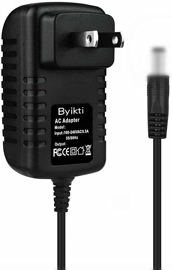 Byikti AC Adapter Replacement for Fulcrum 20072-401 20072401 12 LED Magnifier Adjustable Floor