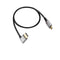 RIIEYOCA 90 Degree Left Angle UHD 8K HDTV Male to Mini HDTV