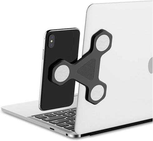 xcivi Monitor Side Mount Magnetic Bracket - Laptop Duo Screen Mount for Smartphone