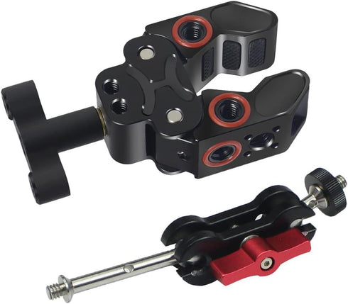FEICHAO C-Type Clamp Crab Claw 1/4" 3/8" Bracket Anti Slip Anti Loose Magic